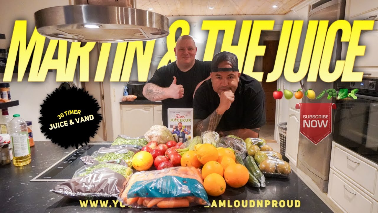 Martin & The Juice, 36 timers Juice Challenge, 
