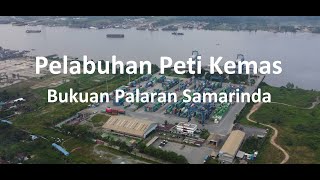 Pelabuhan peti kemas TPK Palaran Bukuan (Panorama 360)
