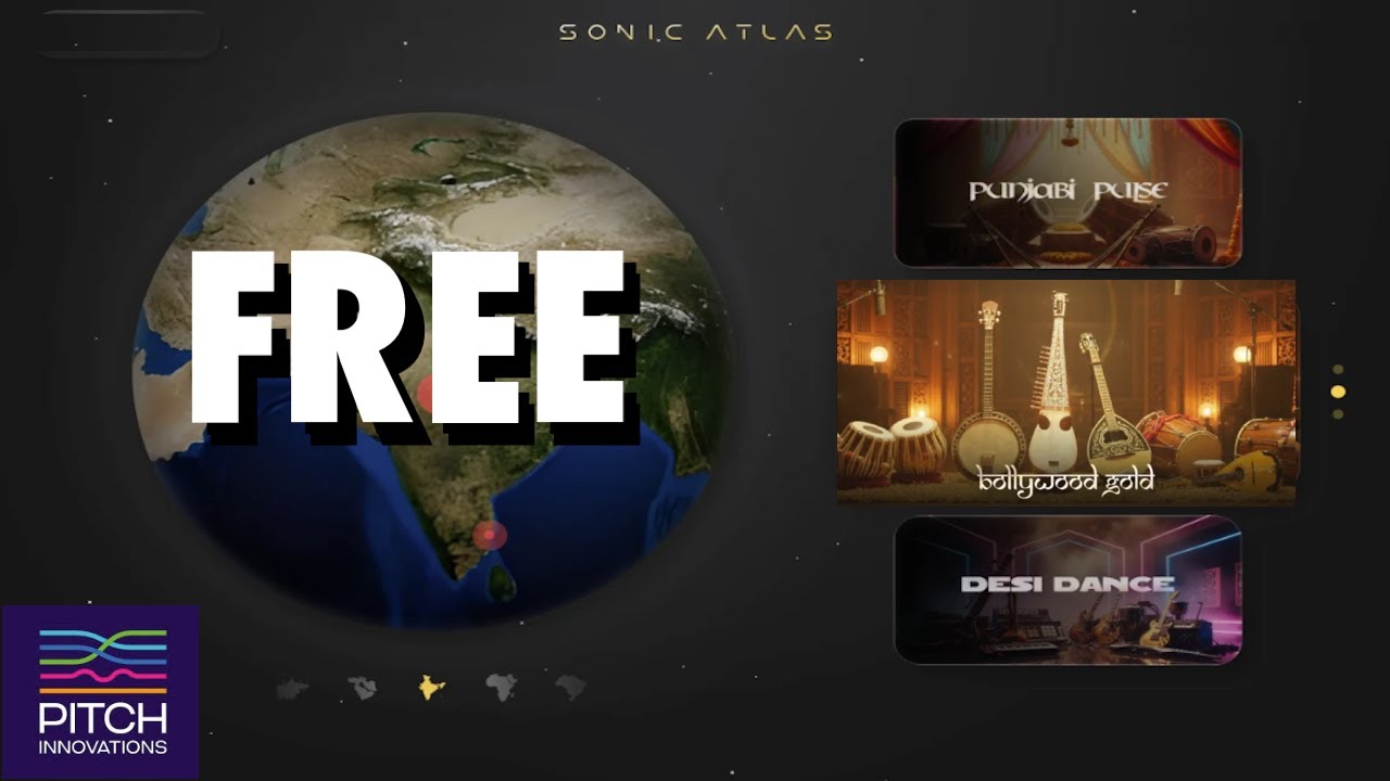Инновация Sonic Atlas от Pitch — БЕСПЛАТНАЯ платформа для сэмплеров мировой музыки // Демо — Desi...