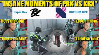 FNS reacts to INSANE MOMENTS OF PRX VS KRX | VCT 2026: Pa...
