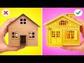 Adorable Miniature Room Transformation 💕 Rich vs Poor Doll Edition by Hahack Hub