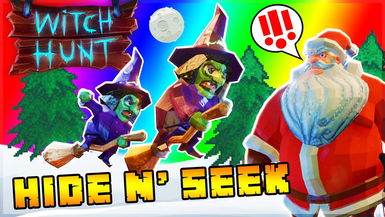 Christmas Prop Hunt Who S On The Naughty List Witch Hunt Funny