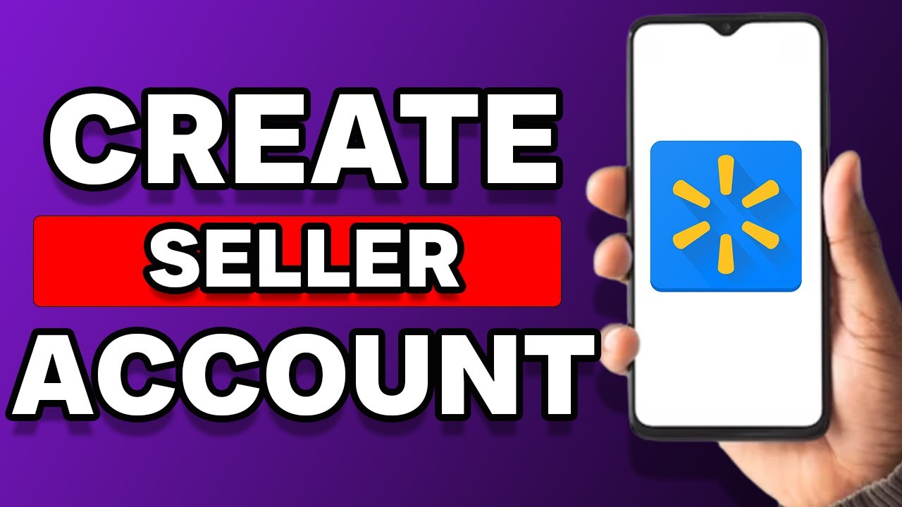 How To Create Walmart Seller Account YouTube