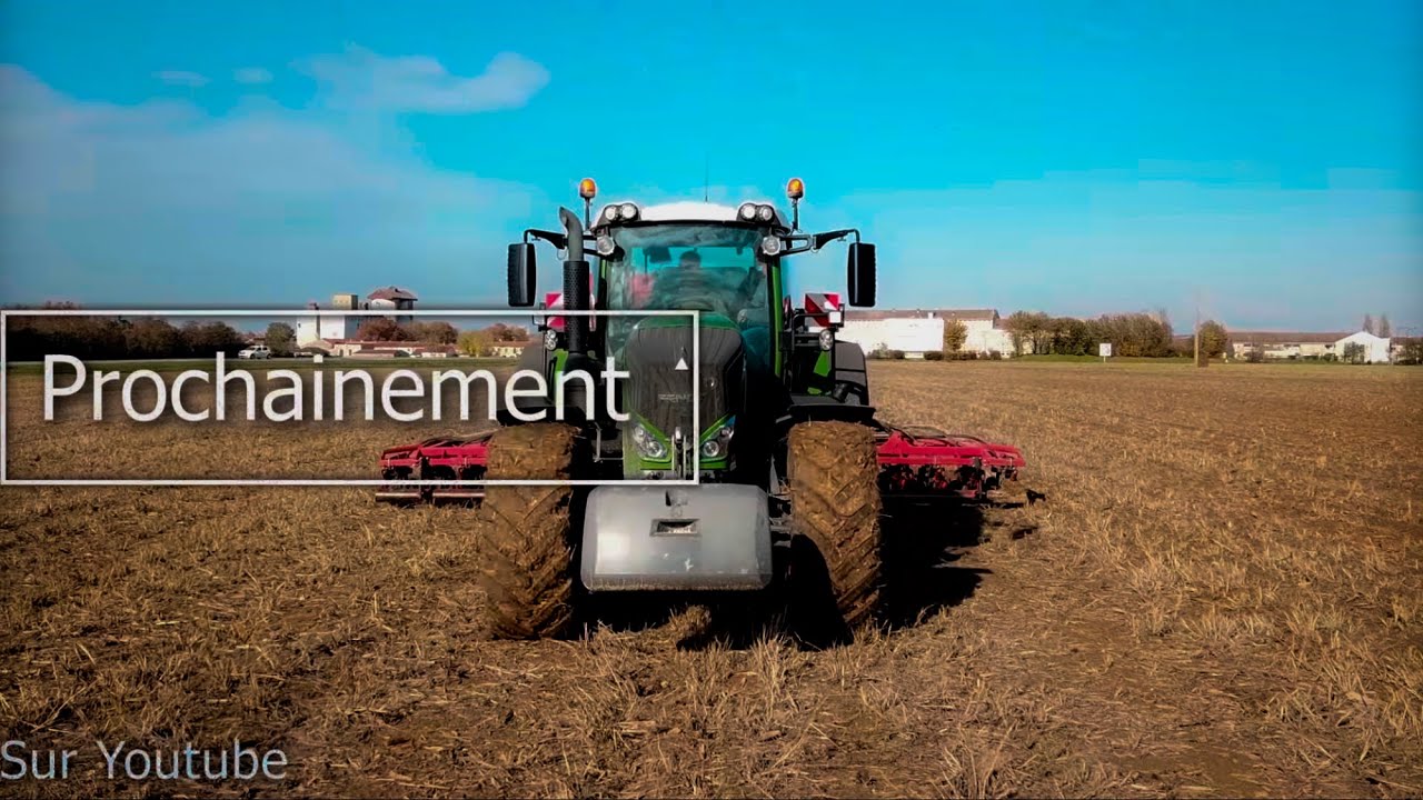 Visite et test semoir Techmagri   ~ Teaser~