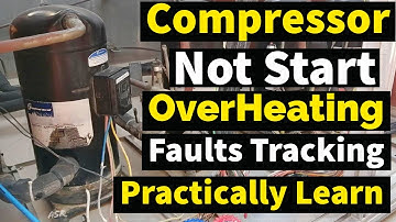 Useful video 3phase compressor Overheating Compressor Not start why how check compressor practically