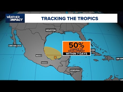 Tropical update: Spot in Southern Gulf now has 50% chance of ...