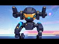 MECH ARENA NEGI : ZEPHYR ROBOT WITH OVERDRIVER 8, CONTROL POINT CLASS MECHARENA GAME,#dsnmag 