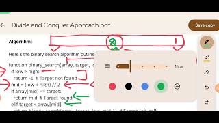 Binary Search Algorithm | Divide & Conquer | EI-331 | Design & Analysis of Algorithms | Lec #11