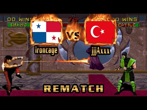 Mortal Kombat 2 - ironcage (PAN) VS (TUR) jjjAxxx [mk2] [Fightcade] [Rematch] モータルコンバットII