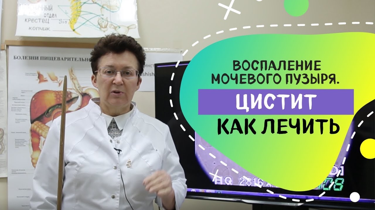 ЦИСТИТ. ВОСПАЛЕНИЕ МОЧЕВОГО ПУЗЫРЯ. КАК ЛЕЧИТЬ. - YouTube