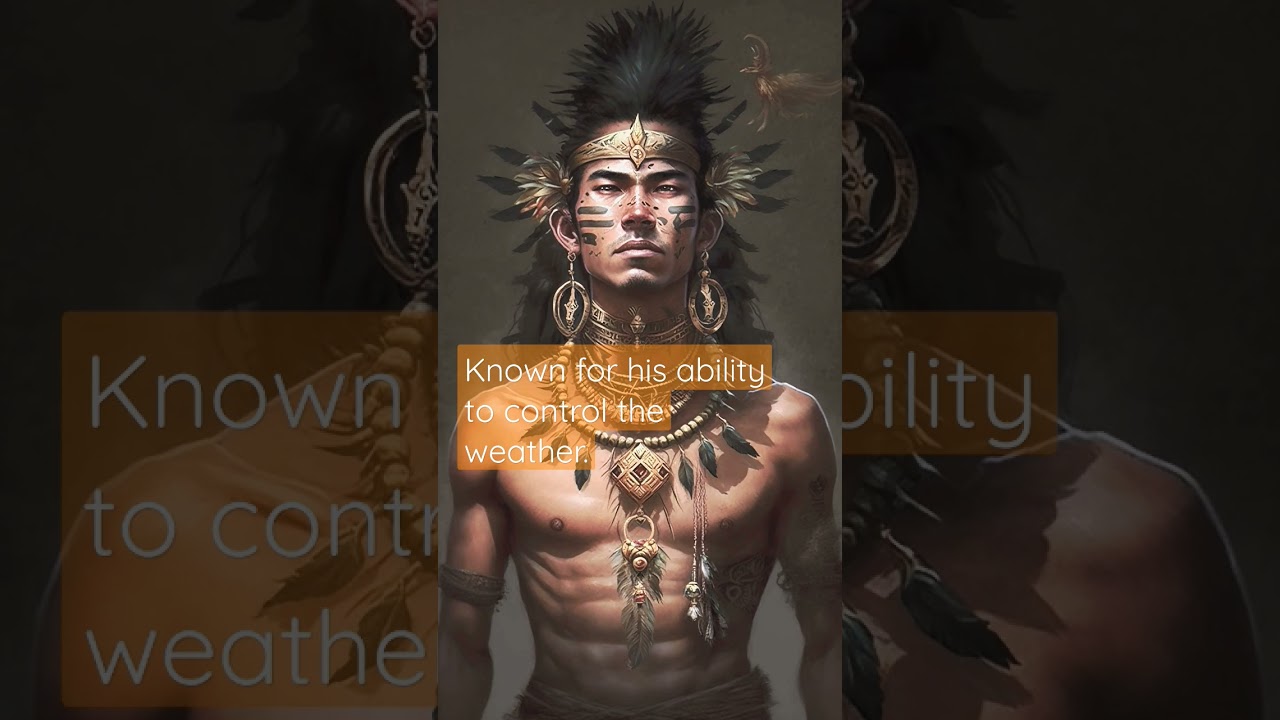 Philippine mythology: The God of Weather. 