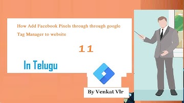 How Add Facebook Pixels  through google Tag Manager to website GTM In Telugu 11