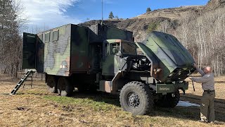 5 TON Military Truck Turned OFF GRID HOME for FULL TIME RV living!