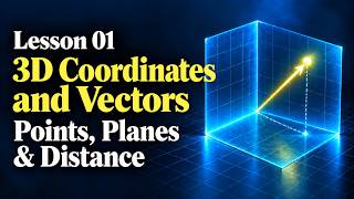 3D Coordinates and Vectors | Multivariable Calculus Theory Part 1