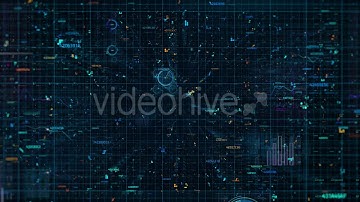 4K Ultra HD Hi-Tech Background. Clean loop.