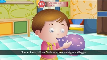 The Wondrous World | Class 1 | Chapter 16 We Need Air and Water