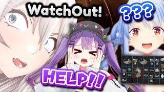 TOWA&BOTAN=FIGHTING / PEKORA=LOOTING [ HololiveClips/English Sub ]
