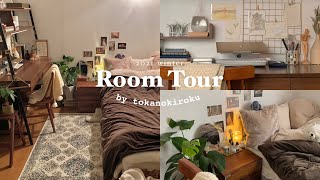 {room tour} 居心地のいい部屋に育てる方法🌿🏠｜100均,ニトリ,無印良品 etc.｜6畳 実家暮らしの部屋紹介🗒