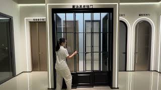 【Instime】Frosted Glass Luxury Sliding Door synchronous Soft Closing House Villa Kitchen Room screenshot 5