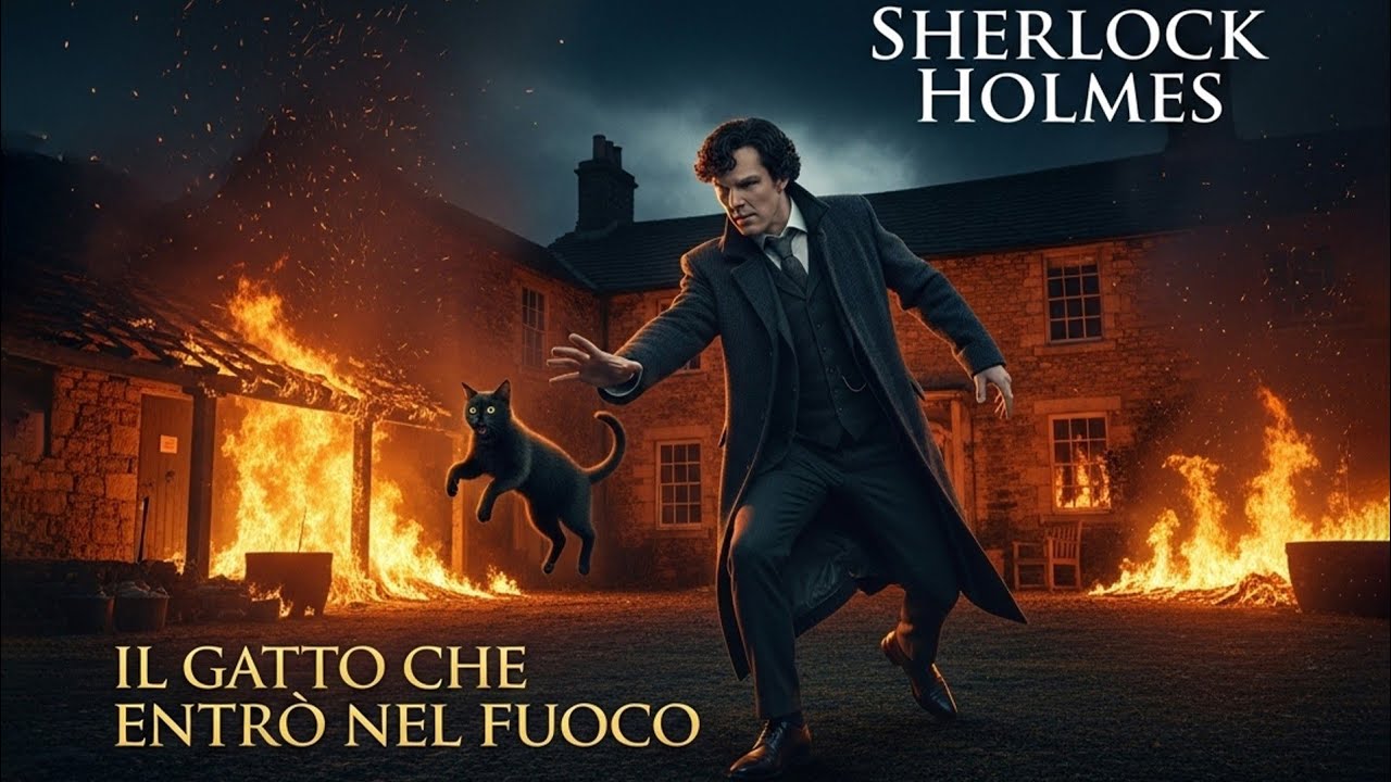 Sherlock Holmes e il gatto che entrò nel fuoco | Una storia di Sherlock Holmes