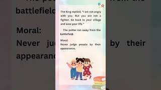 The Potter and the King | Panchatantra stories | #shorts #moralstories #readaloud
