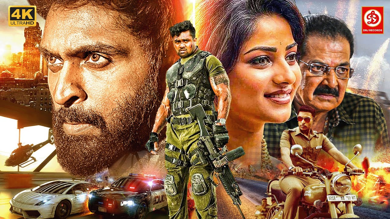 New Released South Indian Movie In Hindi | Action Movie | Vikram Prabhu, Rachita Ram, Haripriya