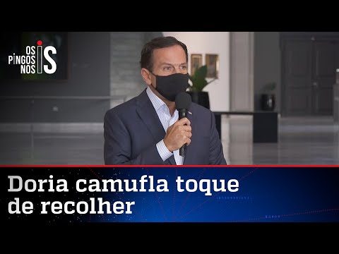 Doria ordena toque de recolher, mas diz que não é toque de recolher