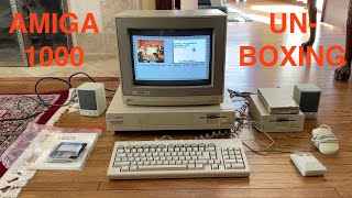 Another Commodore Amiga 1000 Unboxing - Does it Arrive Intact?