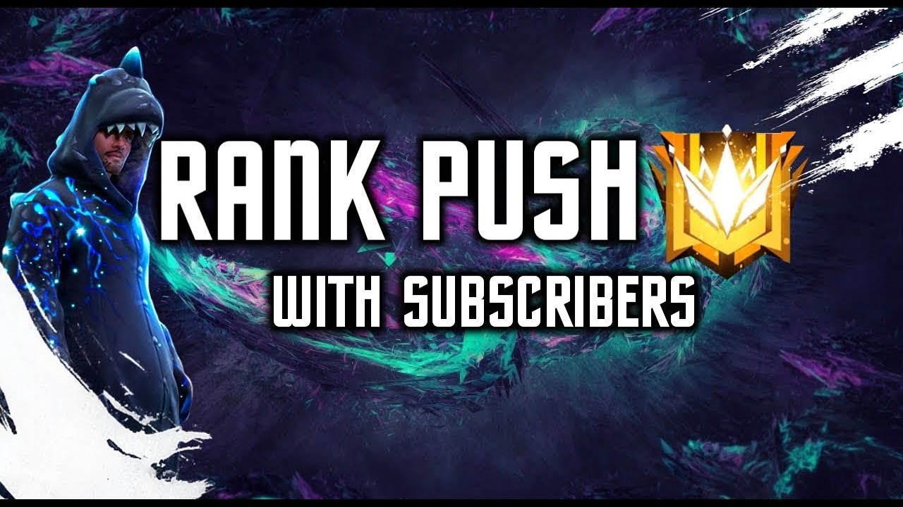 Free Fire Live Rank Push With Subscriber And Giveaway 🎁 - YouTube