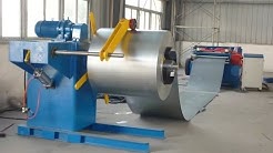 auto feeder straighter shearing machine for coil sheets metal
