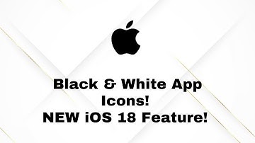 How to Make App Icons Black & White on iPhone! (NEW iOS 18 Trick)  | Easy Customization