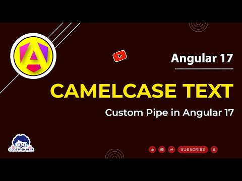 camelcase Custom pipe