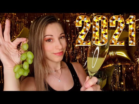 ASMR Campanadas 2021 ( Acento Andaluz )RP | Te preparo para las UVAS | SusurrosdelSurr | Español