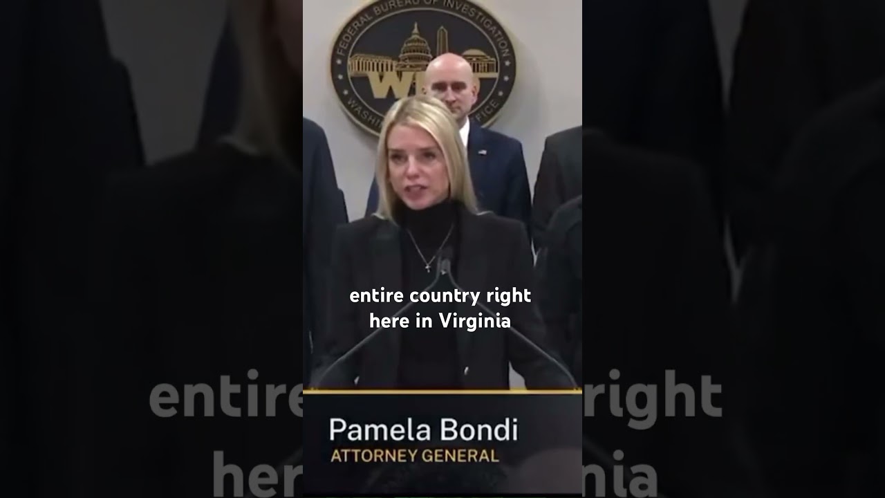 AG Bondi Announces Arrest of Top MS-13 Gang Member