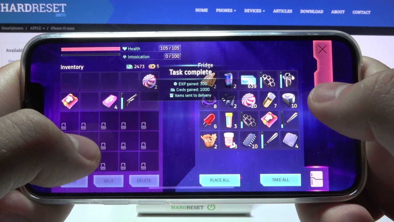 Как iPhone 13 mini потянет Cyberika Game / на МАКСИМАЛКАХ Cyberika iPhone 13