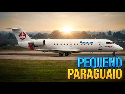 CRJ200 da Paranair Operou Voo Fretado entre Assunção e Guarulhos em Abril de 2026