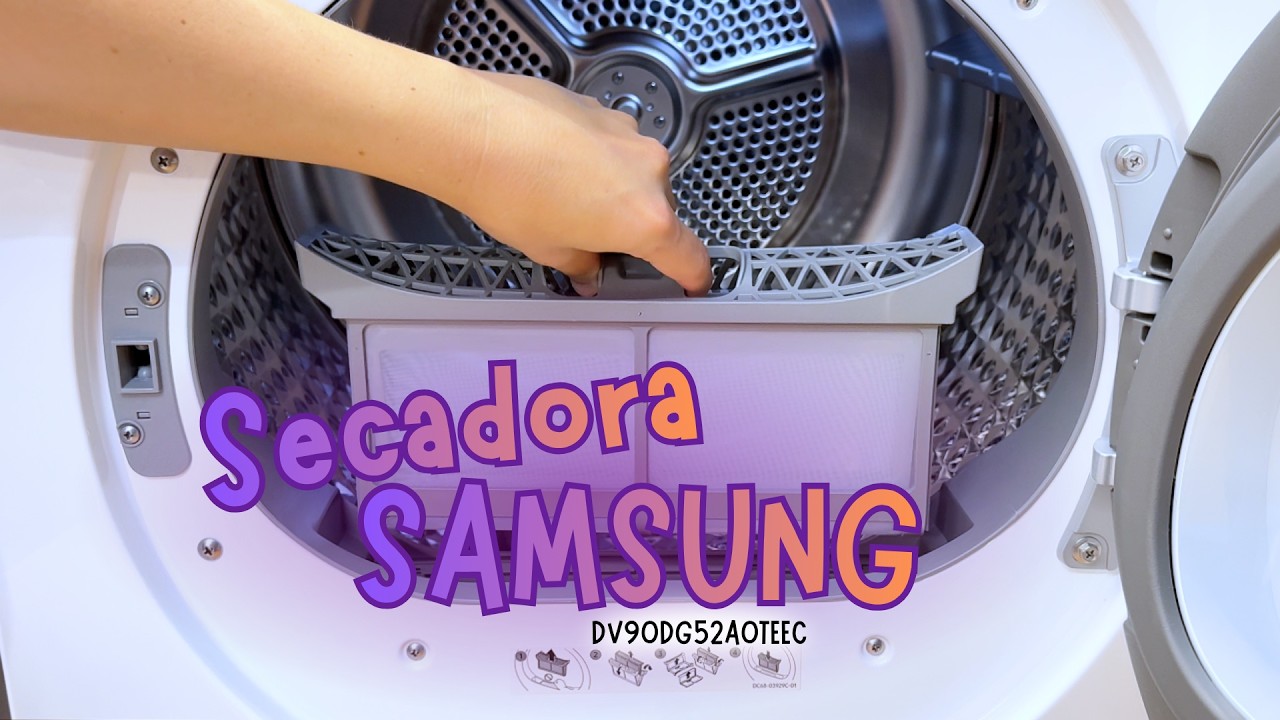 🌞 Samsung | Secadora 9kg con filtro 2 en 1 y conectividad