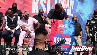 KSI VS LOGAN PAUL 2 PRESS CONFERENCE