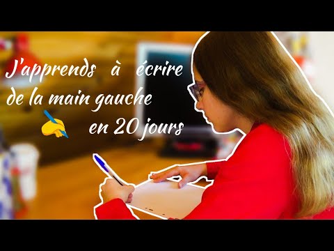 Vidéo: Comment écrire à La Main