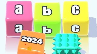 JELLY RUN 2048 — MYSTERY: 'ABC', 'Fractions', 'Years' and many others! (Merge, Gameplay*)