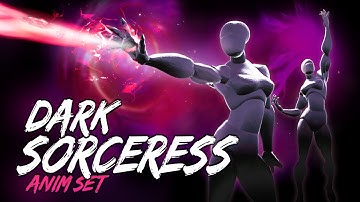 [Unity] DarkSorceress Animset