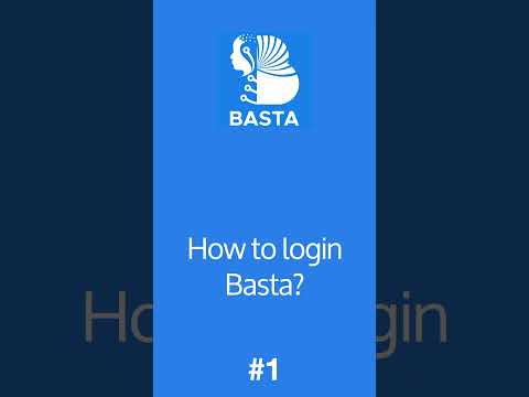 How to login Basta? | Tutorial #1