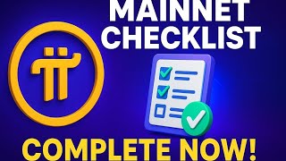 "Pi Network Mainnet Checklist 🔥 | KYC, Wallet, Migration, GCV Activation Full Guide in Hindi