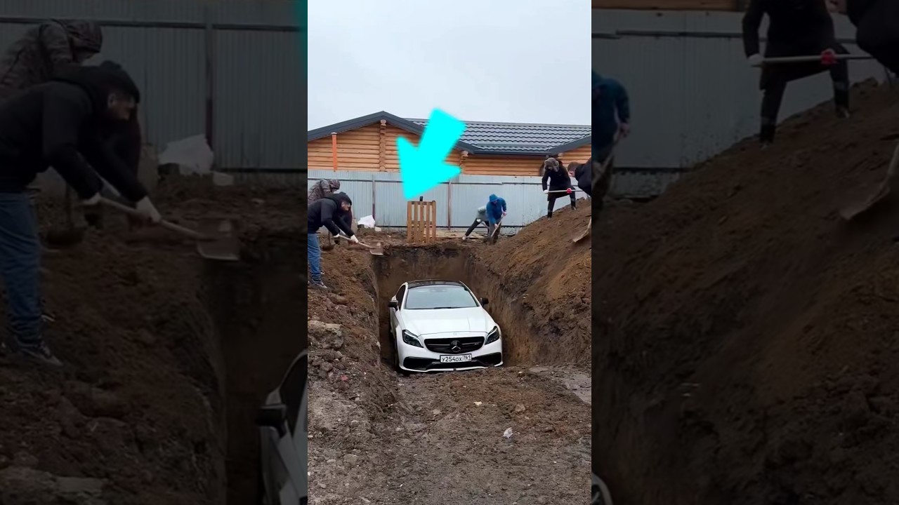 Разбивает машины ради забавы