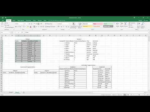 Fragmentation Example   DDBMS - part 4
