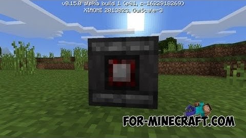 How to use observer Block in mcpe