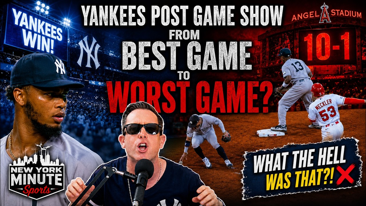 Yankees Post Game: YANKEES EMBARRASS THEMSELVES! 🚨 Defense IMPLODES in 10-1 Disaster