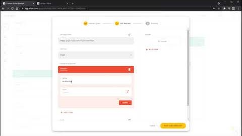 Adalo Custom Action Example - Shorten a Link with the Micro API
