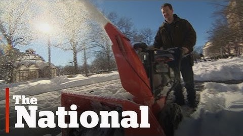 Cleaning up After Winter Storm Jonas