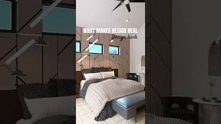 Follow for more design tips #interiordesign #designprinciples #bedroomdesign #featurewall #